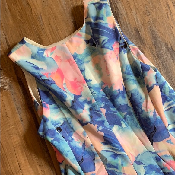 L’atiste Watercolor A-Line Sleeveless Dress - Picture 5 of 5